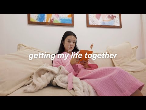 GETTING MY LIFE TOGETHER ✨ deep cleaning, self care, organization, meal prep, end-of-year check in