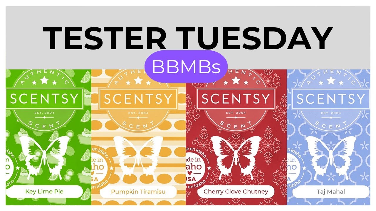 Tester Tuesday Key Lime Pie, Pumpkin Tiramisu, Cherry Clove Chutney & Taj Mahal (Scentsy Reviews)