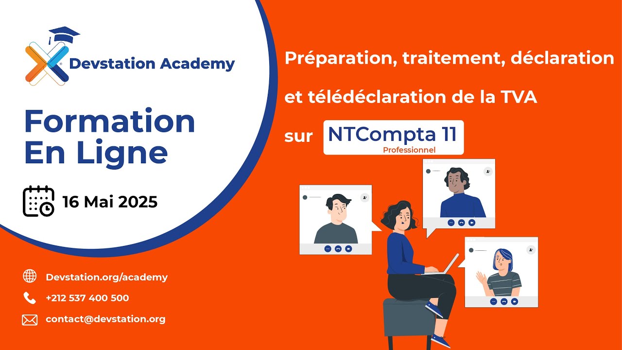 Préparation, traitement, déclaration et télédéclaration de la TVA sur NTCompta 11 Professionnel