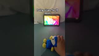 Situps #youtubeshorts #funny #timer #hours #situps #exercise #cool #shorts #viral #penguin #ipad