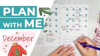 Plan with Me for December ft. Clever Fox Disc-Bound Weekly Planner