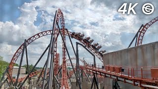 NO COPYRIGHT Copperhead Strike, Carowinds (4K Offride POV)