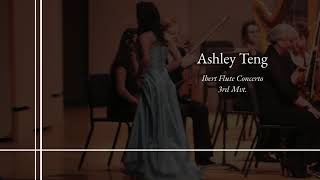 Ibert Flute Concerto, 3rd Mvt – Ashley Teng