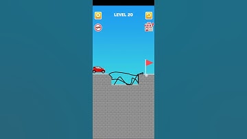 Draw Bridge puzzle || Level 20 || Impossible MISSION #shorts #shortsfeed #subscribe #drawbridge