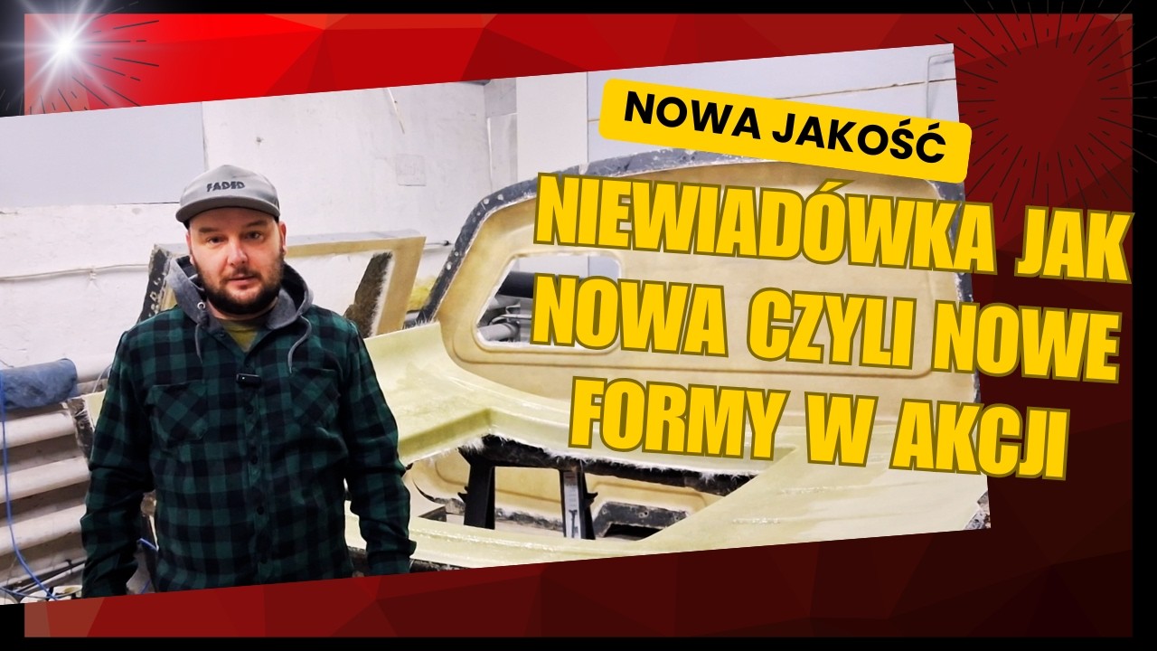 Nowa Niewiadówka prosto z formy #remontprzyczepy #caravanrenovation