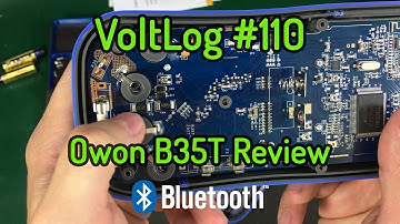 Voltlog #110 - Owon B35T Bluetooth Multimeter Review