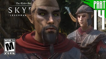 【SKYRIM 200+ MODS】Wood Elf Gameplay Walkthrough Part 14 [PC - HD]