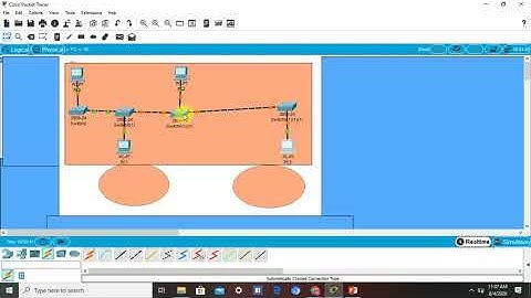 BUS Topology in Cisco Packet Tracer
