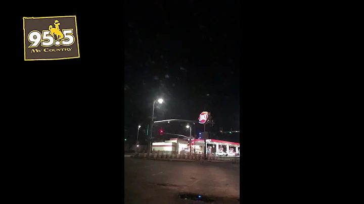 A Casper Lady Saw this UFO Last Night at Dairy Queen