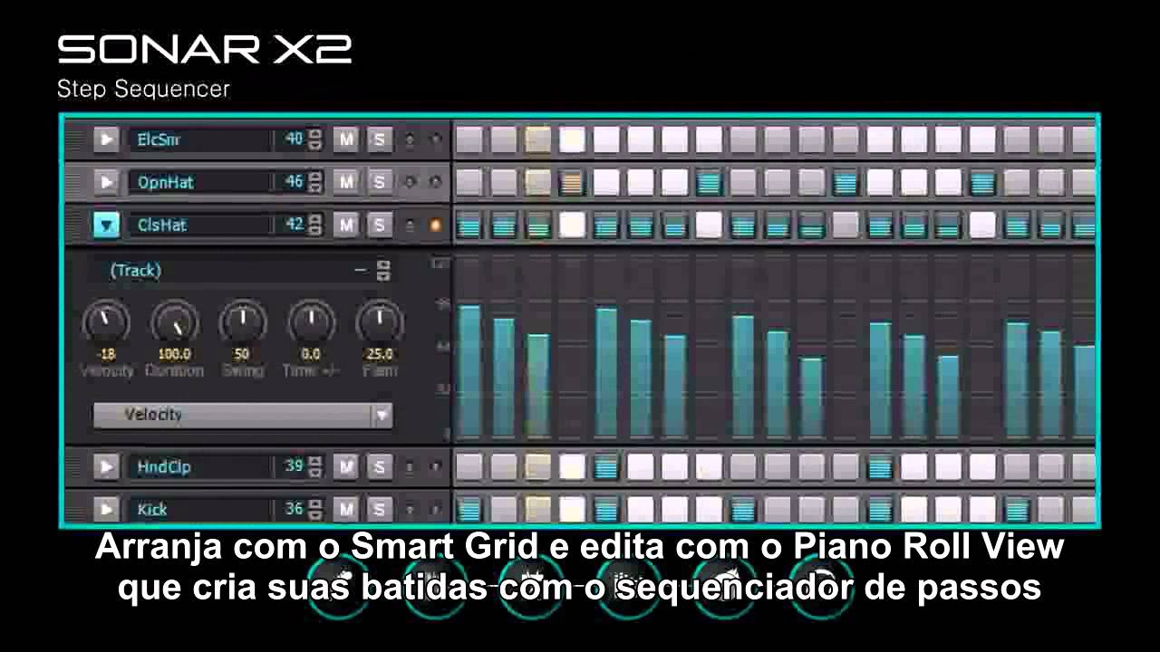 SONAR X2 CAKEWALK LEGENDADO PT-BR