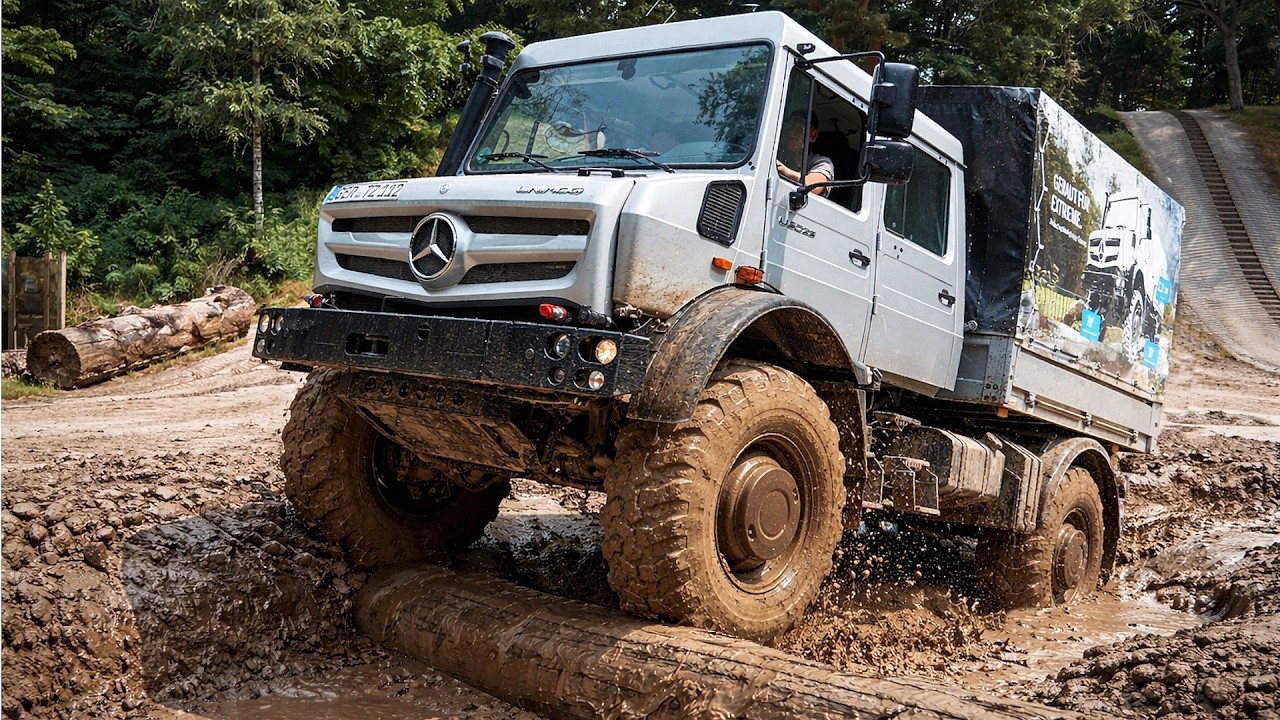 Mercedes-Benz Unimog U 5023 Double Cab - Off-Road Reliability Test