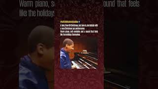Jon Batiste’s Coziest Christmas Jazz Moment 🎄🎹#music #didyouknow #piano