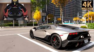 Lamborghini Aventador Ultimae - Forza Horizon 6 | Simagic Alpha EVO Sport Steering Wheel Gameplay
