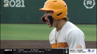 Drew Gilbert Ejected in the Middle of At Bat Super Regional