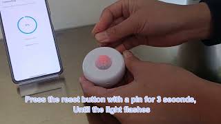 EweLink Zigbee PIR Motion Sensor APP Add Operation Video screenshot 1