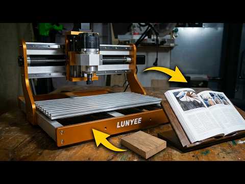 A neat little project and the Lunyee 3020 Nova CNC