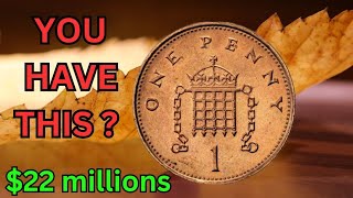 Uncovering the Hidden Value of the 2001 UK Elizabeth II One Penny Coin: Worth $7 Million!