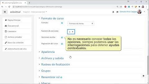 01. Tutorial de Moodle para Profesores Principiantes. Crear un curso.
