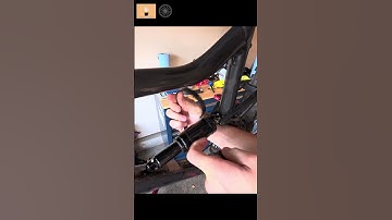 MTB PRO TIP: Eyelet-as-Vise Hack for Shock Maintenance #shorts #mtb