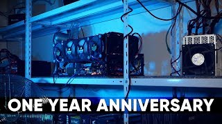 Cursed Mining Farm One Year Anniversary March 2019 Cryptomining Update