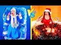Mamãe Noel Quente vs Mamãe Noel Fria Challenge / Historias de Fogo vs Gelo no Natal