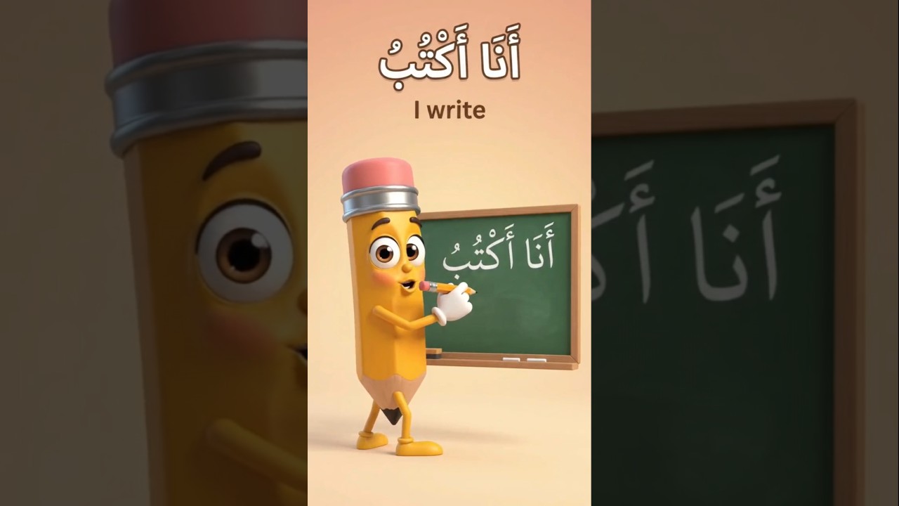 How to Say “I…” in Arabic! ✏️ Easy Grammar for Beginners 📖