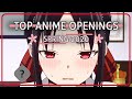 My Top Anime Openings of SPRING 2020 🌸