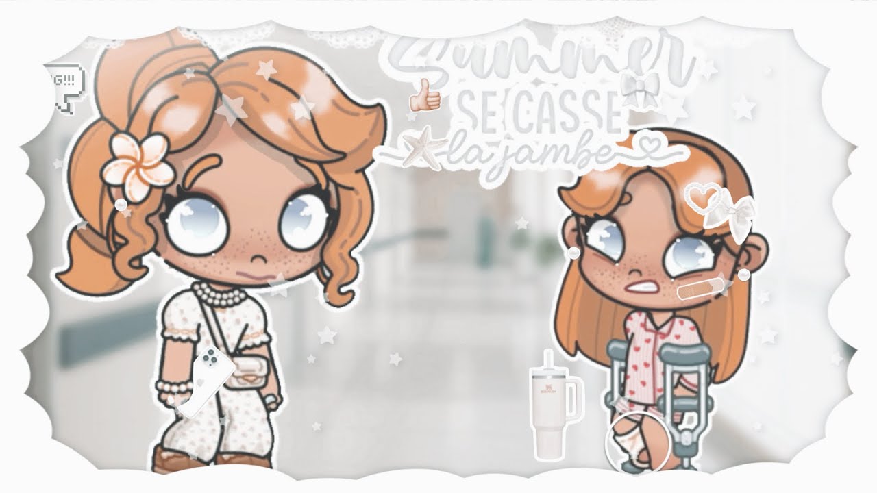 Summer se casse*La Jambe?!* 🩼🎀☁️||AvatarWorld||