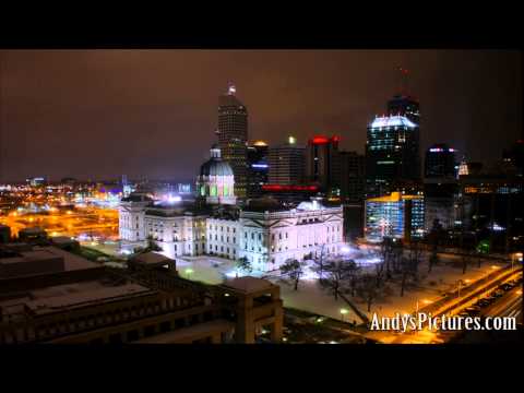 HD Time Lapse Downtown Indianapolis