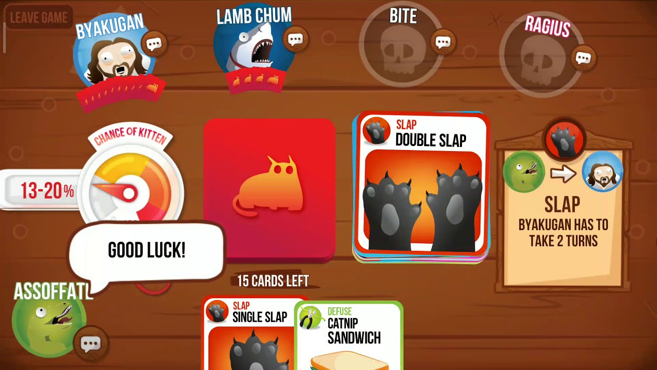 Exploding kittens mashems - flnde