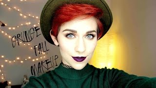 My Go-To Grunge Fall Makeup look!