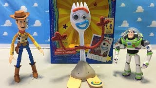 フォーキー トーキングフィギュア レビュー トイストーリー4 Disney Store Forky Talking Action Figure Review ToyStory4 ToyStory