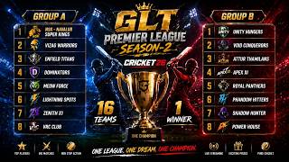 🔴 LIVE GLT PREMIER LEAGUE SEASON 2 ||  WHO WILL DOMINATE? CRICKET 26 | GLT GAMING TAMIL screenshot 4