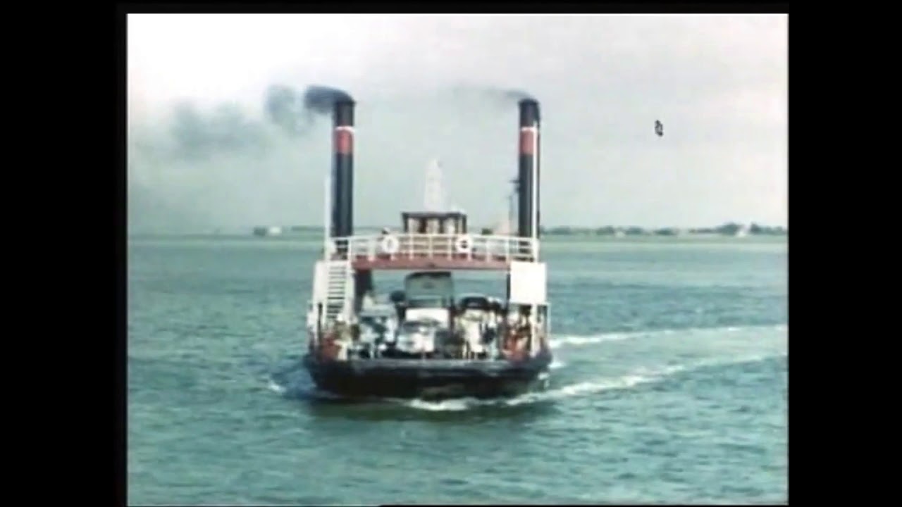 De tram- en veerverbindingen op Schouwen-Duiveland