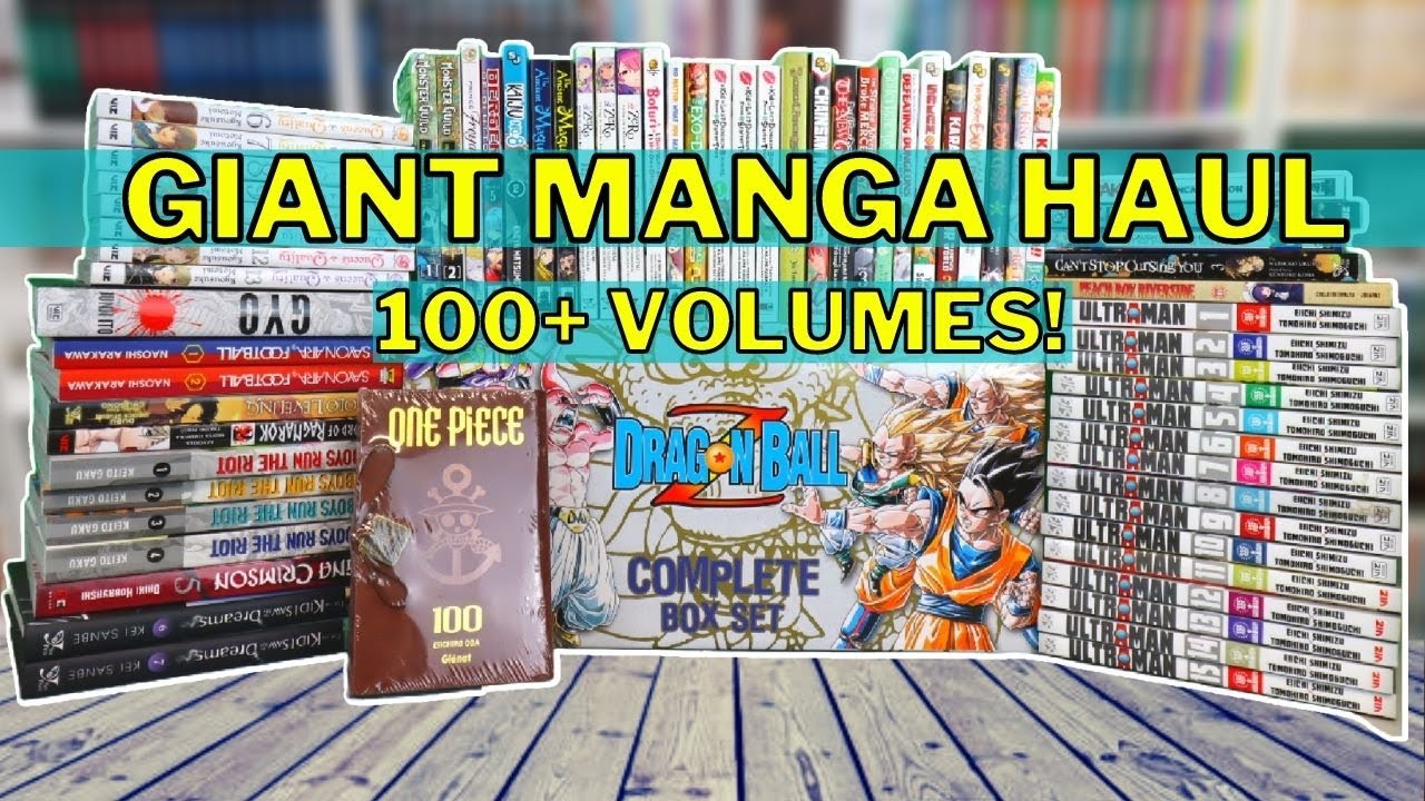 Giant Manga Haul & Unboxing Good Manga Pickups YouTube