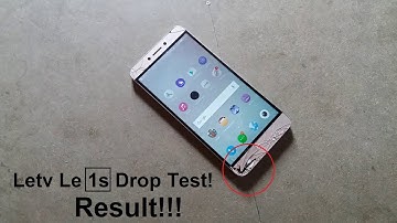 Letv Le 1s Drop Test! Result it Survive ?