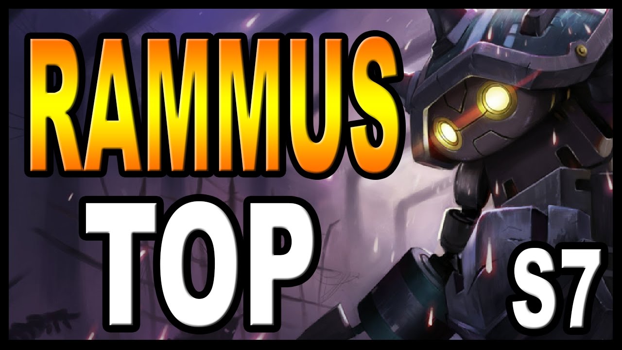 👍 RAMMUS TOP S7 | (GUÍA - CÓMO JUGAR CON RAMMUS) | RUNAS Y BUILD | 👉 ...