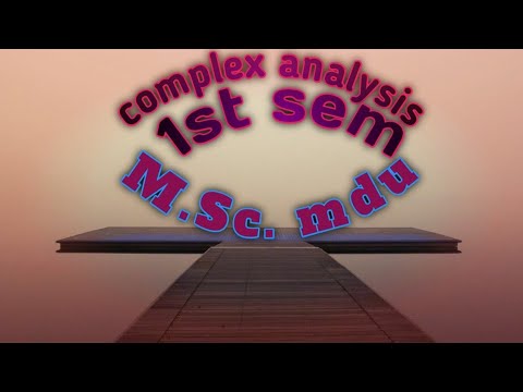 complex analysis m.sc.1st sem exam paper 2018 (mdu) #shorts