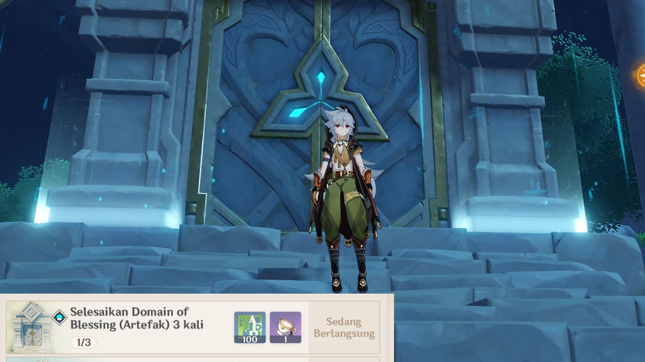 Lokasi Domain of Blessing (Artefak) Genshin Impact YouTube