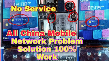 All Mobile Network Problem Solution|| china mobile no service problem|| solve 💘