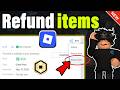 How to Return Roblox items for Robux (2026 NEW)