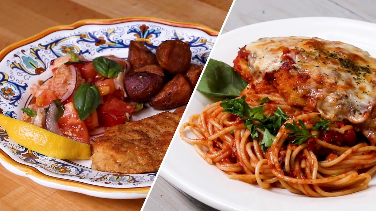 Italian Chicken Dinner 2 Ways • Tasty