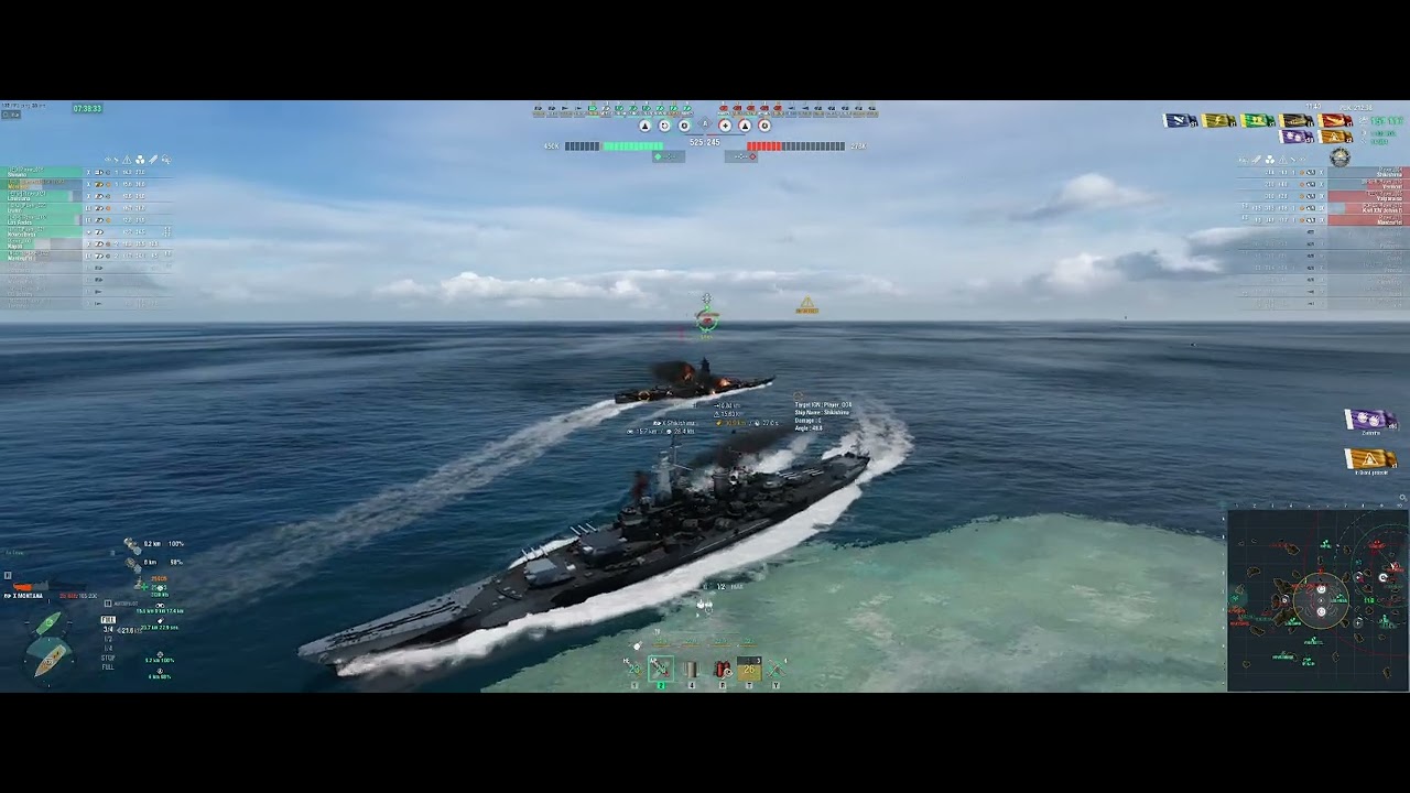 Montana Auf der Karte Sonnenunttergangsinseln