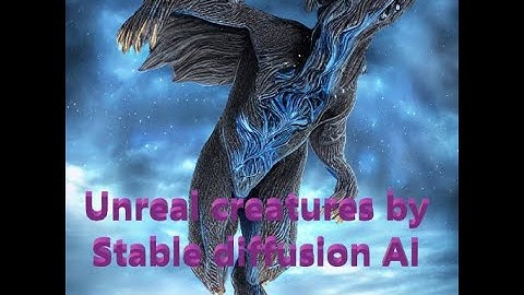 Trying DreamStudio with Stable Diffusion. Unreal animal images generated by artificial intelligence.