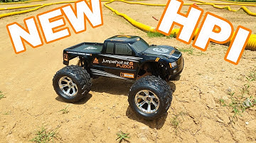 NEW RC Monster Truck - HPI Jumpshot MT Flux Fuzion First Bash - TheRcSaylors