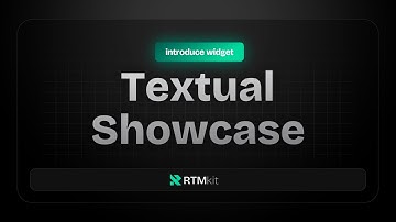 Introduce Widget Pro: Textual Showcase by RTMkit Addons