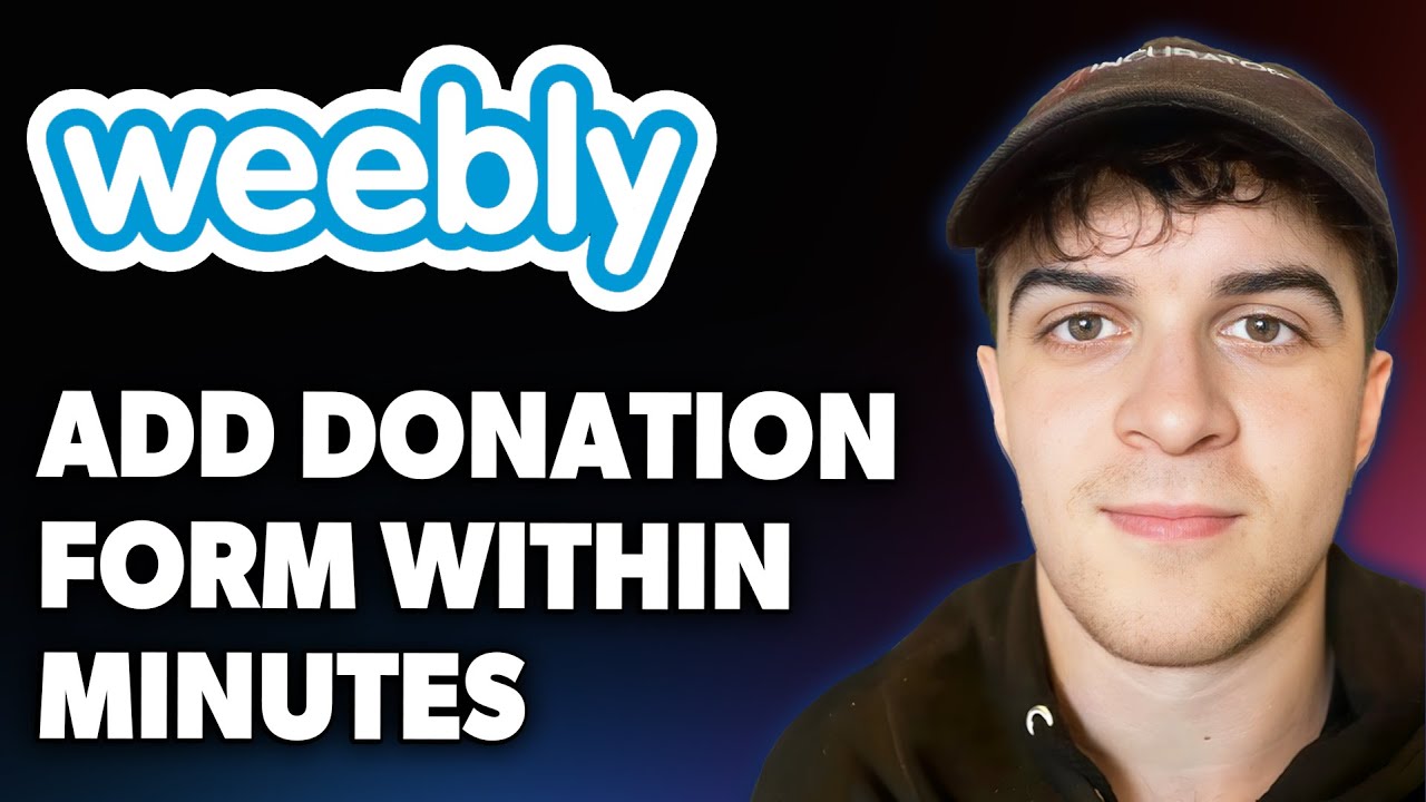 How to Add a Donation Form to Your Weebly Website Within Minutes [2025 ...