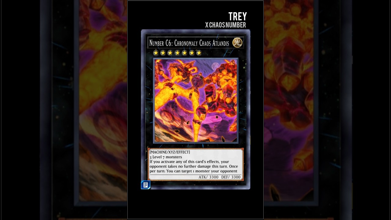 Yugioh Duel Links - Trey Chaos XYZ x Number C6 - YouTube