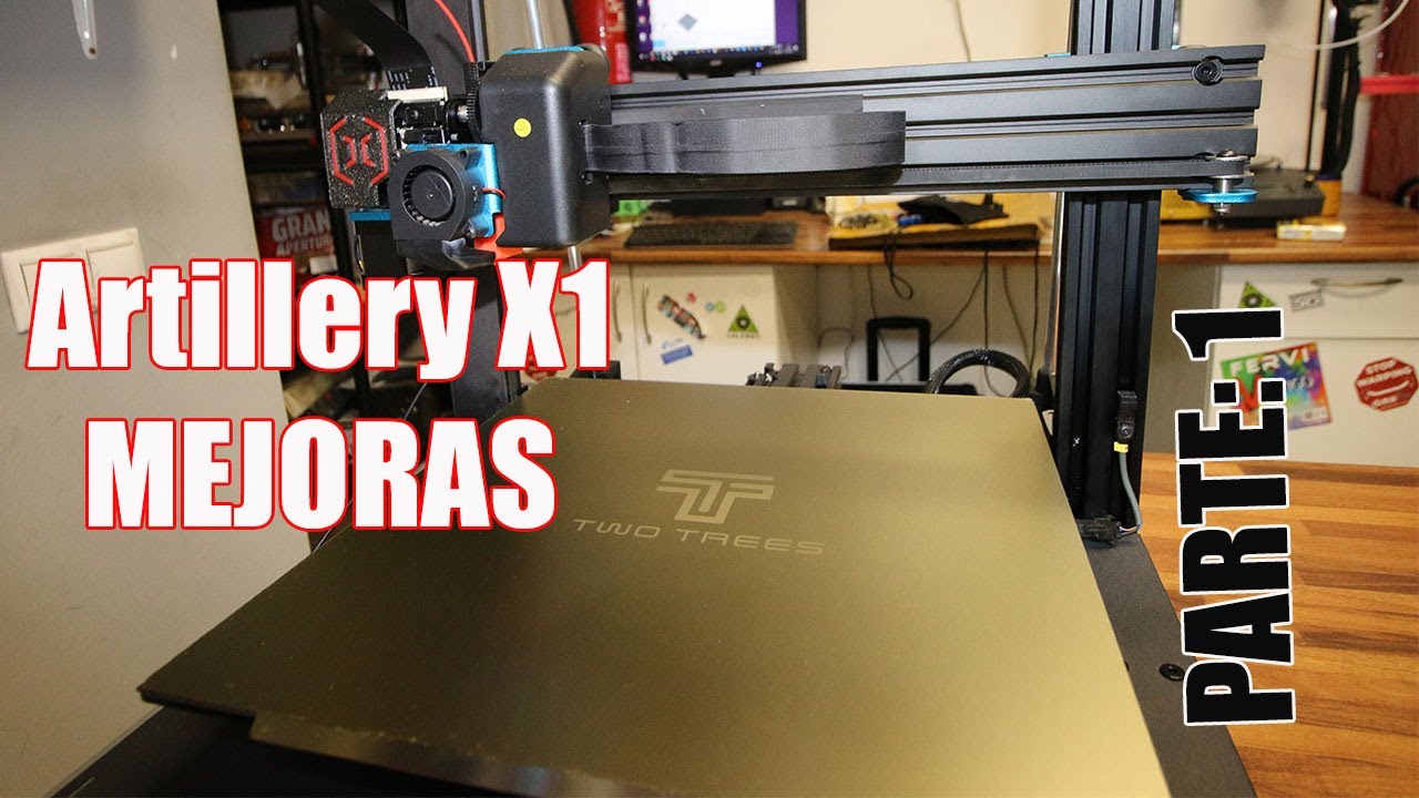 Artillery X1 MEJORAS OBLIGATORIAS PARTE 1 👍✔