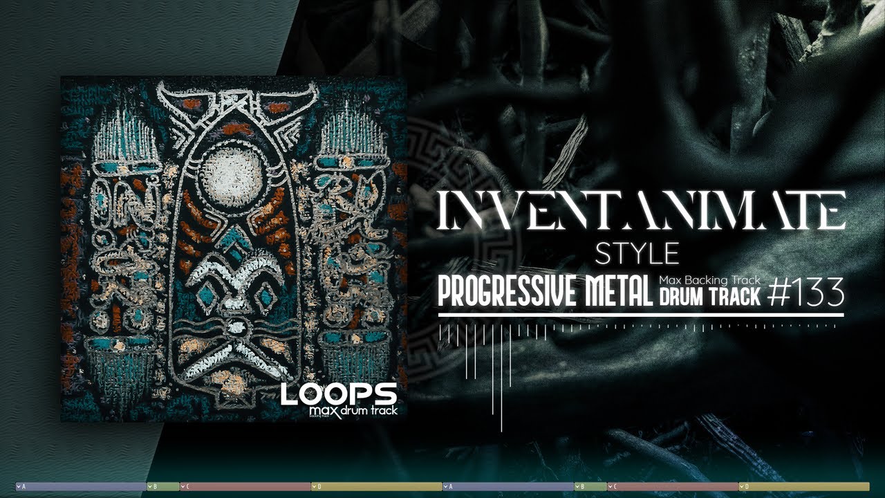 Progressive Metal Drum Track / Invent Animate Style / 140 bpm - YouTube
